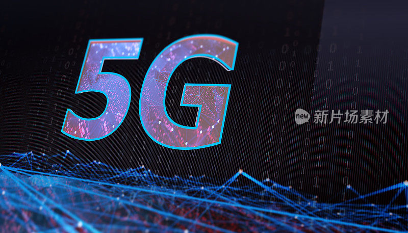 5G wifi技术数字概念